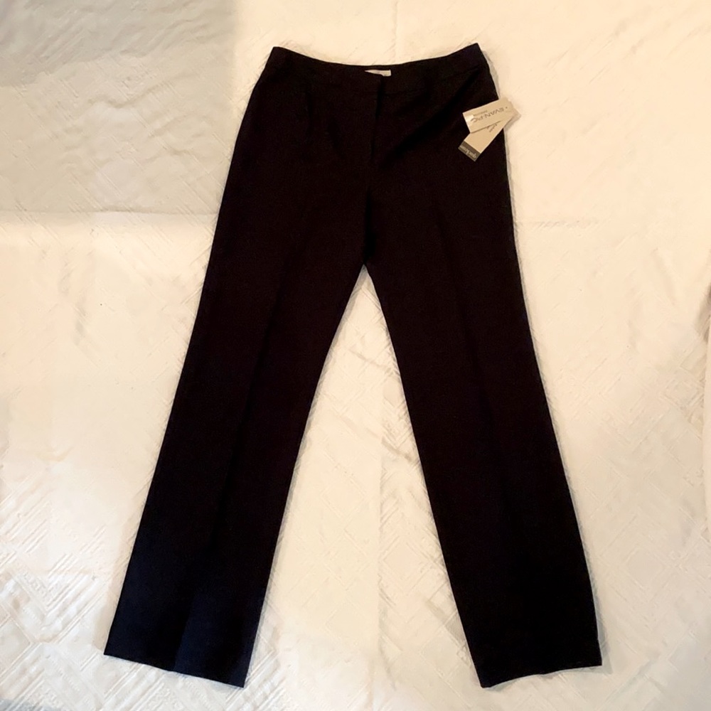 Evan Picone Navy Dress Pants